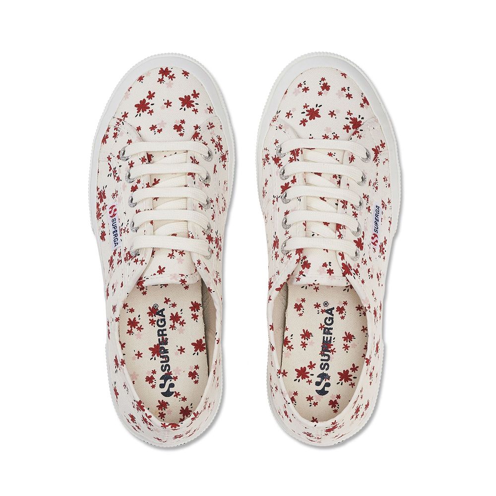 Superga 2750 White Sneakers - Women's Sneakers USA | US7849022